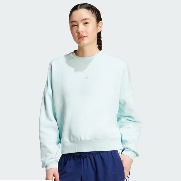 Adidas sky blue sweatshirt - Picture 4 of 8